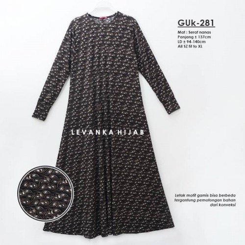 GUk-281 Gamis Payung GUk